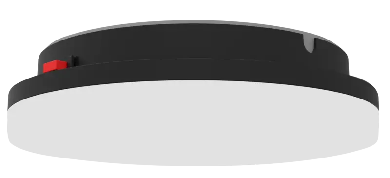 Stropné svietidlo Light+ LT-STR-20W-086 BLACK LED 20/15/10W  2400/1800/1200lm  3000/4000/6000K 240V IP54 ,čierne,podsvietené